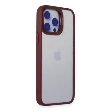 Joko  İphone 14 Pro Kılıf Roblox Lens Standlı Kapak - Bordo