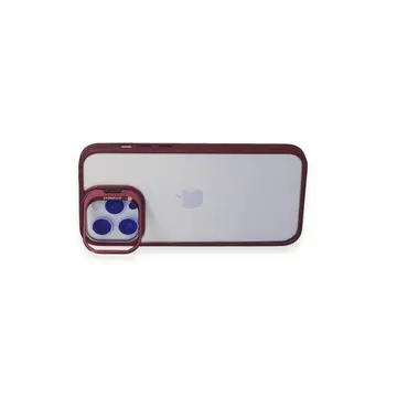 Joko  İphone 14 Pro Kılıf Roblox Lens Standlı Kapak - Bordo