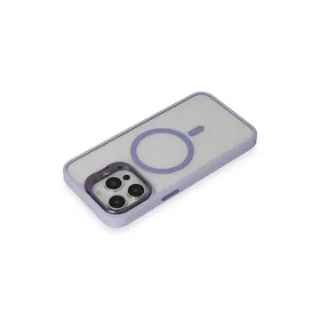 Joko  İphone 15 Pro Kılıf Roblox Lens Magsafe Standlı Kapak - Lila
