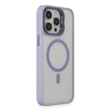 Joko  İphone 15 Pro Max Kılıf Roblox Lens Magsafe Standlı Kapak - Lila