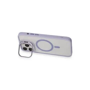Joko  İphone 15 Pro Max Kılıf Roblox Lens Magsafe Standlı Kapak - Pudra