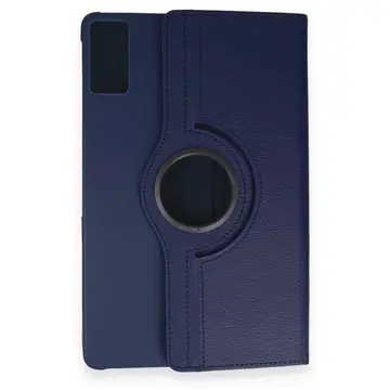 Huawei Honor Pad 10 12.1 Kılıf 360 Tablet Deri Kılıf - Lacivert