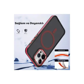 Joko  İphone 15 Pro Winner Magsafe Kapak - Derin Mor
