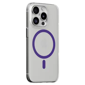 Joko  İphone 14 Pro Kılıf Bubble Magsafe Kapak - Mor