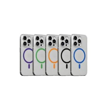 Joko  İphone 14 Pro Kılıf Bubble Magsafe Kapak - Mor