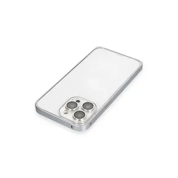Joko  İphone 15 Pro Max Metal Bumper Mat Kapak - Gri