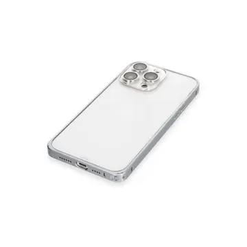 Joko  İphone 15 Pro Max Metal Bumper Mat Kapak - Gri