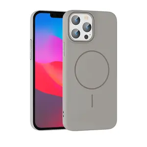 Joko  İphone 15 Pro Max Broş Magsafe Kapak - Titan Gri
