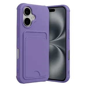 İphone 17 Kelvin Kartvizitli Silikon - Lila