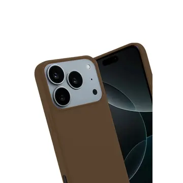 İphone 17 Pro First Silikon - Kahverengi