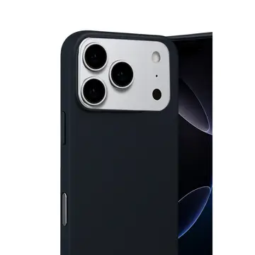İphone 17 Pro Nano İçi Kadife Silikon - Siyah