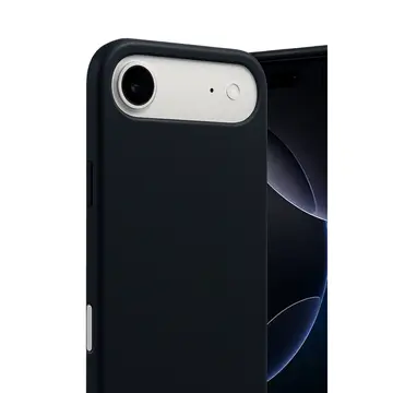 İphone 17 Air Nano İçi Kadife Silikon - Siyah