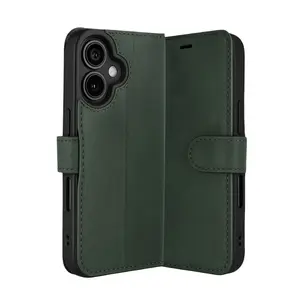 İphone 17 Trend S Plus Kapaklı Kılıf - Yeşil