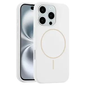 Joko  İphone 16 Pro Max Kılıf Jully Magsafe Kapak - Beyaz