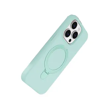 İphone 14 Pro Max Regal Magsafe Standlı Kapak - Su Yeşili