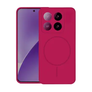 Joko Xiaomi Mi 14t Pro Kılıf Jully Magsafe Kapak - Pembe