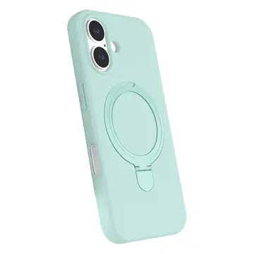 İphone 16 Plus Regal Magsafe Standlı Kapak - Su Yeşili