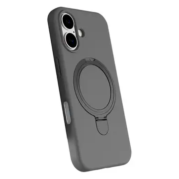 İphone 16 Plus Regal Magsafe Standlı Kapak - Titan Gri