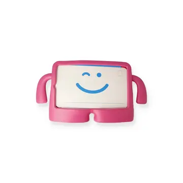 Samsung Galaxy Tab A9 Kılıf Karakter Tablet Silikon - Pembe