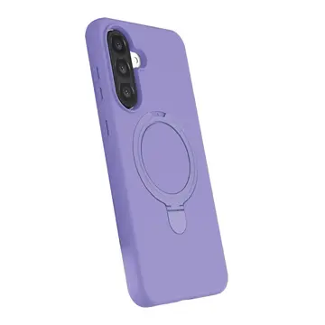 Samsung Galaxy A26 Regal Magsafe Standlı Kapak - Lila