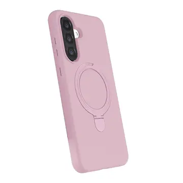 Samsung Galaxy A56 Regal Magsafe Standlı Kapak - Açık Pembe