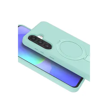 Samsung Galaxy A56 Regal Magsafe Standlı Kapak - Su Yeşili