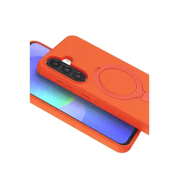 Samsung Galaxy A56 Regal Magsafe Standlı Kapak - Turuncu