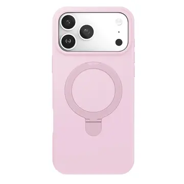 İphone 17 Pro Regal Magsafe Standlı Kapak - Açık Pembe