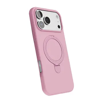 İphone 17 Pro Regal Magsafe Standlı Kapak - Açık Pembe