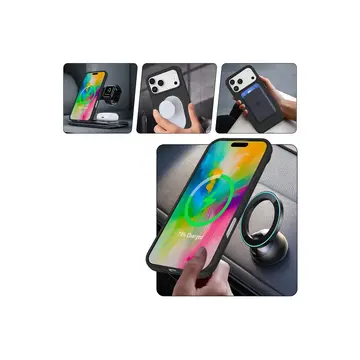 İphone 17 Pro Regal Magsafe Standlı Kapak - Su Yeşili