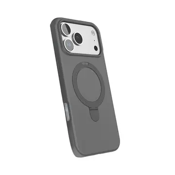 İphone 17 Pro Regal Magsafe Standlı Kapak - Titan Gri