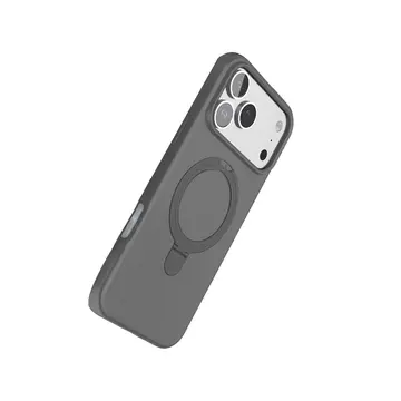 İphone 17 Pro Regal Magsafe Standlı Kapak - Titan Gri