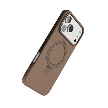 İphone 17 Pro Regal Magsafe Standlı Kapak - Çöl Titanyum