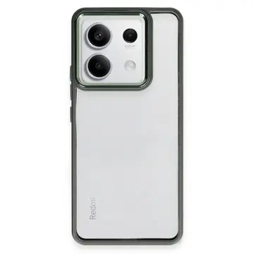 Xiaomi Redmi Note 13 4g Kılıf Power Silikon - Koyu Yeşil