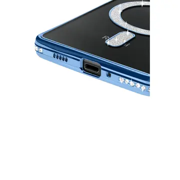 Xiaomi Redmi 14c Joke Simli Magneticsafe Kılıf - Mavi