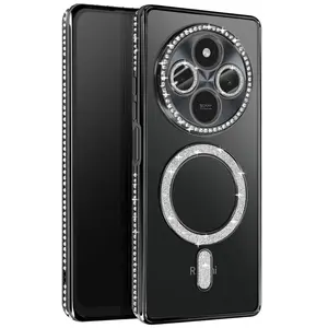 Xiaomi Redmi 14c Joke Simli Magneticsafe Kılıf - Siyah