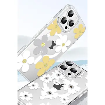 Joko  İphone 15 Pro Floral Magsafe Kapak - Pembe
