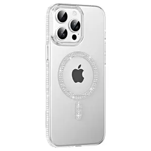 Joko  İphone 14 Pro Max Move Taşlı Magsafe Kapak - Natural Grey