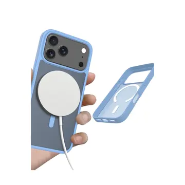 Joko  İphone 17 Pro Jota Magsafe Kapak - Açık Mavi