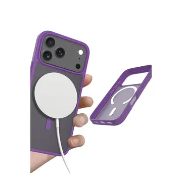 Joko  İphone 17 Pro Jota Magsafe Kapak - Derin Mor