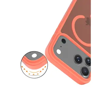Joko  İphone 17 Pro Jota Magsafe Kapak - Turuncu