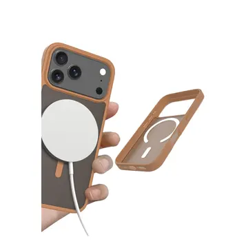 Joko  İphone 17 Pro Max Jota Magsafe Kapak - Çöl Titanyum