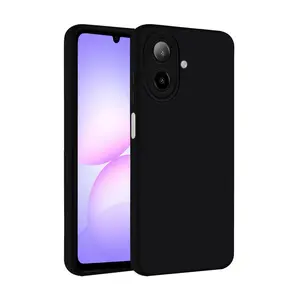Samsung Galaxy A07 4g First Silikon - Siyah