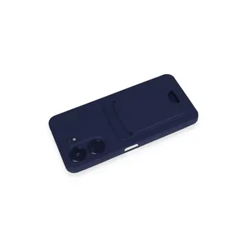 Xiaomi Redmi 13c Kılıf Kelvin Kartvizitli Silikon - Lacivert