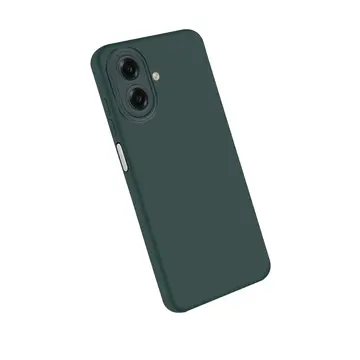 Samsung Galaxy A07 4g Nano İçi Kadife Silikon - K.yeşil