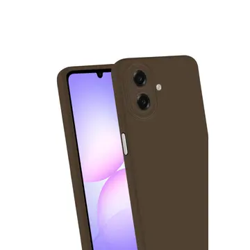 Samsung Galaxy A07 4g First Silikon - Kahverengi