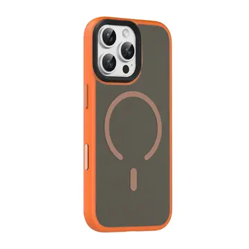 Joko  İphone 16 Pro Max Megane Magsafe Kapak - Turuncu