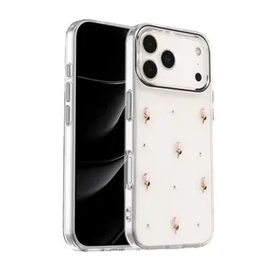 İphone 17 Pro Fiyonk Desenli Kapak - Desen 6