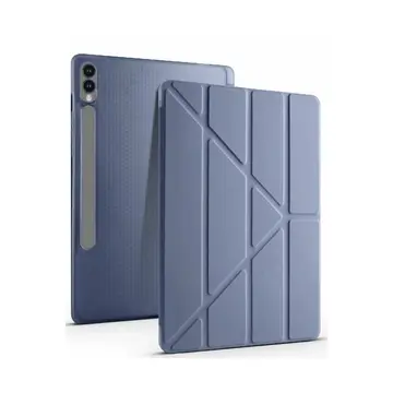 Samsung Galaxy X610 Tab S9 Fe Plus 12.4 Kılıf Kalemlikli Mars Tablet Kılıfı - Lavender