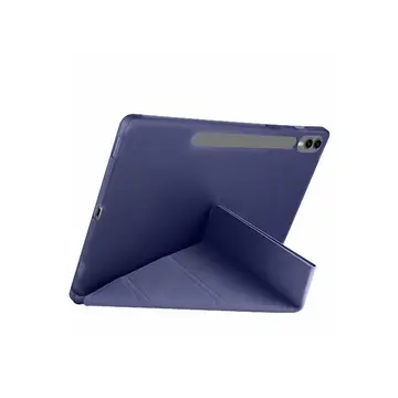 Samsung Galaxy X610 Tab S9 Fe Plus 12.4 Kılıf Kalemlikli Mars Tablet Kılıfı - Lacivert